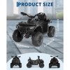 Kids Ride On ATV Car , Spring Suspension , Off-Road 4 Wheeler for Boys & Girls Ages 3+ - 4 of 4