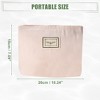 Unique Bargains Portable Canvas Zipper Makeup Bags and Organizers 1 Pc - 4 of 4
