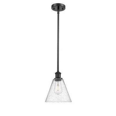 Berkshire - 1 Light Mini Pendant In Industrial Style-9.75 Inches Tall and 8 Inches Wide