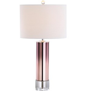 JONATHAN Y Edward Glass/Crystal LED Table Lamp - 1 of 4