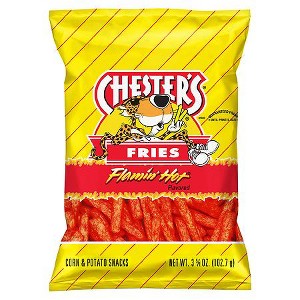 Chester's Fries Corn And Potato Snacks Flamin' Hot 3.63 OZ - 1 of 1