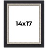PosterPalooza | Embellished Black Picture Frame - UV Acrylic, Foam Board Backing, Hanging Hardware - 2 of 4