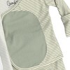 Bonsie Skin to Skin Babywear - Footie - Mint Twist - 4 of 4
