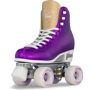 Crazy Skates Glam Roller Skates For Women And Girls - Dazzling Glitter Sparkle Quad Skates - 1 of 4