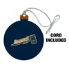 Brandeis University Primary Logo Wood Christmas Tree Holiday Ornament - 2 of 4