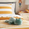Frog Weighted Plush Kids' Throw Pillow Green - Pillowfort™ - 2 of 4