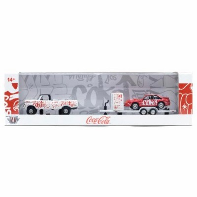 M2 Machines 1969 Ford F-100 Ranger 4x4 & 1990 Ford Mustang GT Auto Haulers