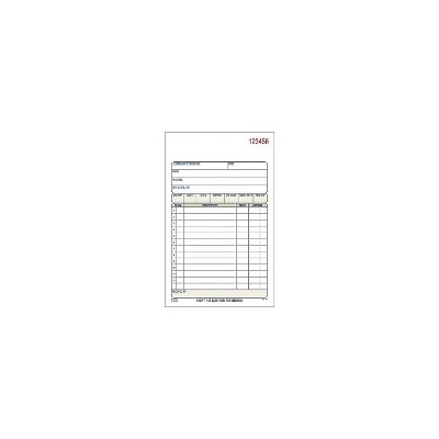 Adams 2-Part Carbonless Sales Orders Pad 4.19W DC4705-3