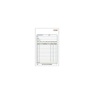 Adams 2-Part Carbonless Sales Orders Pad 4.19W DC4705-3 - 1 of 3