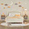 2 Piece Nightstand Set with Fabric Drawers,Wood Side Table with Storage Cabinet for Bedroom,2-Tier End Table for Living Room-Cuddlewood - 2 of 4