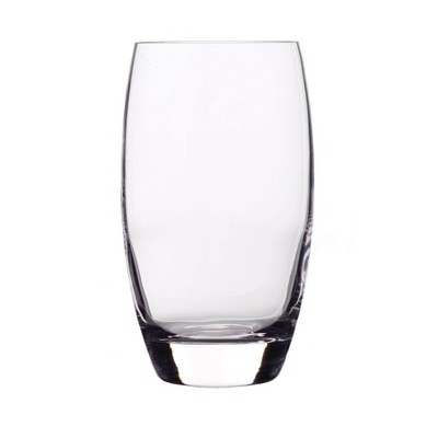 Luigi Bormioli Crescendo Clear Glass Highball Tumblers, Set of 4, 20 oz