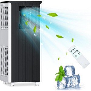 8000 BTU Portable Air Conditioner, 4-in-1 AC with Cooling, Fan & Dehumidifier, Sleep Mode, Remote Control, Easy Setup for Rooms Up to 350 Sq. Ft. - 1 of 4