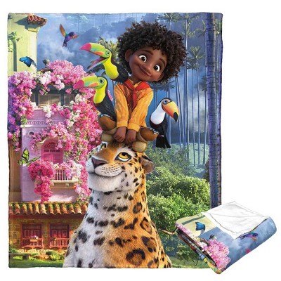 Disney's Encanto Jungle Meetup Silk Touch Throw Blanket