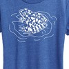 Women's - Instant Message - Frog On Lily Pad Short Sleeve Graphic T-Shirt - 2 of 4