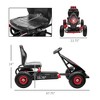 VYNXARIA Kids Pedal Go Kart Ride-on Toy£¬Go Cart Kids Car for Boys & Girls£¬Ages 5-12, Red - 3 of 4