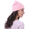 Soft Fleece Watch Cap Winter Warm Cozy Skull Hat, Black - Solaris - 4 of 4