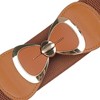 INSPIRE CHIC Women's Bow Buckle Elastic Waist Seal Belts - 2 of 4