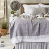 50"x60" Malachite Throw Blanket Gray - Design Imports: Cotton, Lightweight, Machine Washable - 4 of 4