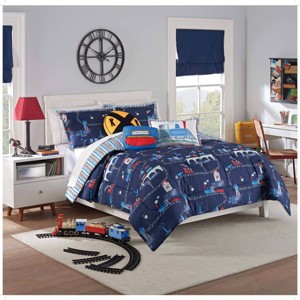 Twin All Aboard 2pc Comforter Set - Waverly Kids