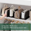 MaseiKar Adjustable Shelf Divider for Closet, Clear Purse Organizers, Acrylic Storage Organizer, Bookshelf Separator Dividers in Bedroom, Office - 4 of 4