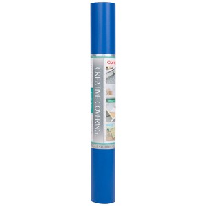 Con-Tact® Brand Creative Covering™ Adhesive Covering, Royal Blue, 18" x 50 ft - 1 of 3