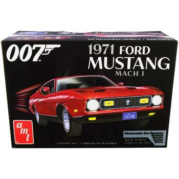 Skill 2 Model Kit 1971 Ford Mustang Mach 1 (James Bond 007) "Diamonds are Forever" (1971) Movie 1/25 Scale Model by AMT
