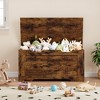 Whizmax Storage Chest, 39.4" Toy Chest for Boys Girls, Kids Wood Large Toy Box, Storage Bench with Safety Hinge for Entryway, Bedroom, Playroom - 2 of 4