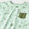 Baby Boys' Pocket Short Sleeve Romper - Cat & Jack™ - 3 of 4