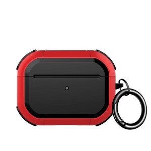 SaharaCase Armor Series Case for Apple AirPods Pro 2 (2nd Generation) Black Red HP00059 - 1 of 4
