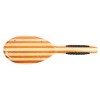 Bass Brushes Style & Detangle Hair Brush Premium Bamboo Handle with Professional Grade Nylon Pin Large Oval Stripe - 2 of 4