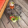 Trivet Iron Plant Stand Graphite Powder Coat Finish - Achla Designs - image 4 of 4