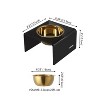 THE LICKER STORE Keaton Modern Acrylic Rectangular Elevated Pet Feeder - 4 of 4