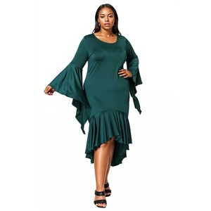 L I V D Women's Arielle Flowy Mermaid Hem Dress - 1 of 3