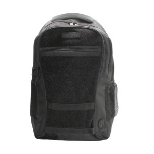 HEDi-Pack Voyager 19.5" Backpack with Hook & Loop Panels - Black - 1 of 4