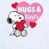 Boys' - Peanuts - Snoopy Hugs And Kisses Short Sleeve Graphic T-Shirt - 2 of 4