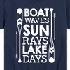 Boys' - Instant Message - Lake Days Quote Short Sleeve Graphic T-Shirt - 2 of 4