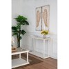 SEVOBAL Wall Art Set of 2 Feather Wing Panels Distressed Finish Boho Chic Decor for Living Room or Bedroom, Multicolored, 44.1"*6.3"*17.9" - 4 of 4