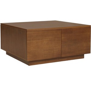 Dexmalle Modern Square Coffee Table with 4 Drawers - 1 of 4