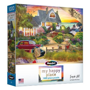 Cra-Z-Art My Happy Place - Seaside Hill 1000pc Jigsaw Puzzle - 1 of 4