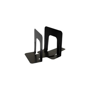 Officemate Steel Book Ends 5"H Black (OIC93001) - 1 of 2
