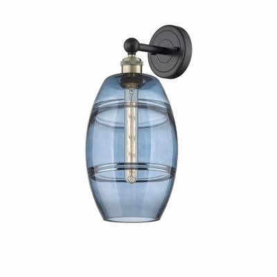Vaz - 1 Light Wall Sconce In Industrial Style-12.13 Inches Tall and 8 Inches Wide