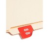 Smead Single Digit End Tab Labels Number 8 Red 250/Roll 67428 - 2 of 4