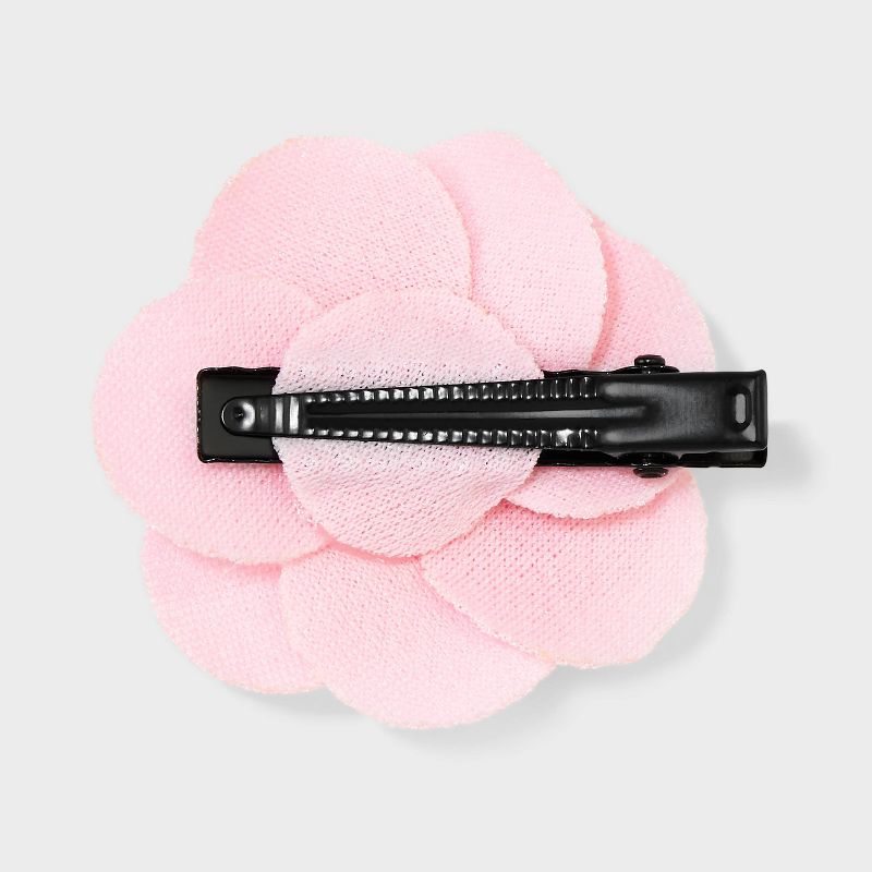 Rose Hair Clips Set 4pc - Wild Fable&#8482; Black/Pink, 3 of 5