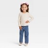 Toddler Girls' Pointelle Long Sleeve T-Shirt - Cat & Jack™ - 3 of 3