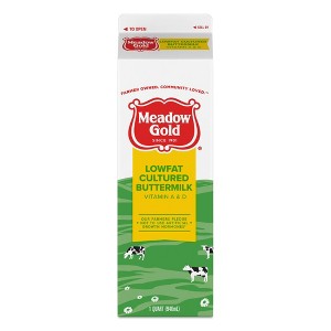 Meadow Gold 1% Buttermilk - 1qt - 1 of 4