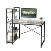 Bestier Small Computer Desk with Shelves for Home Office - 2 of 4