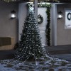 vidaXL Christmas Tree Light Cold white, Transparent Plastic, PVC, Copper - 2 of 4