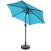 Ainfox 7.5ft Patio Umbrella With Round Umbrella Base - 3 of 4