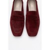 Morne - Burgundy Suede Leather Loafers (Women) | Forever & Always Shoes - 3 of 4