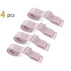 Allegra K Women's Stretchable Shoulder Bra Straps Adjustable Elastic Straps 2 Pairs - 2 of 4